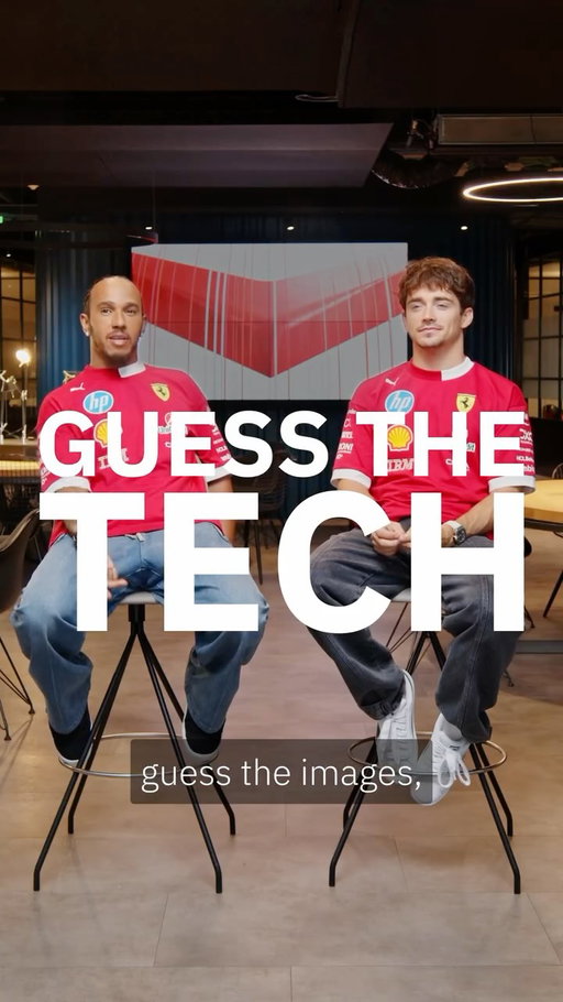 On the track they have to be the fastest. But how fast can they correctly identify next-gen tech?

We put @scuderiaferrari drivers Lewis Hamilton and Charles Leclerc in the hot seat for a new kind of challenge. Play along to see if you can beat them to it.