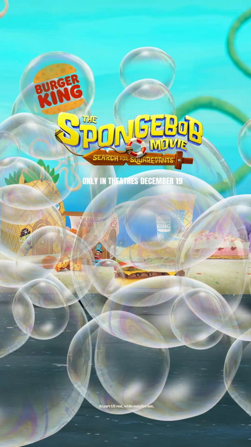 SpongeBob Menu got flavors POPPIN' OFF like bubbles