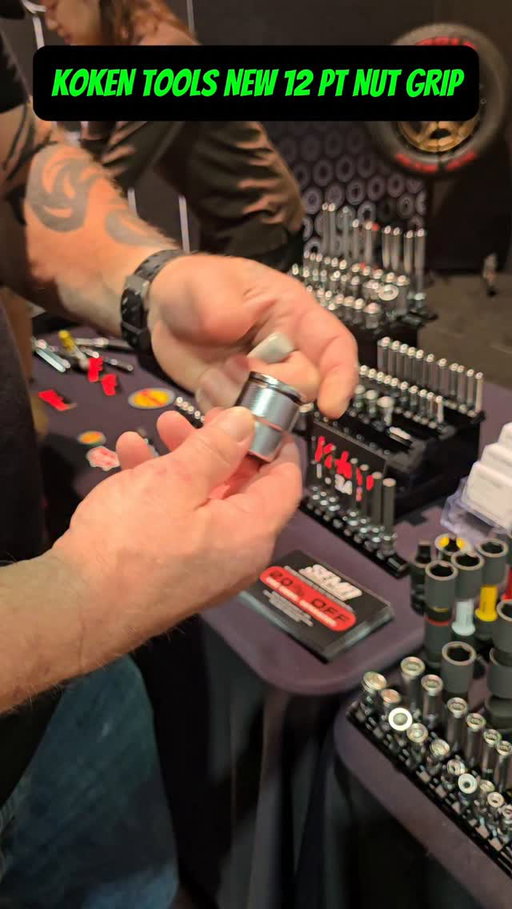 SEMA 2025 BRAND NEW 12 POINT NUT GRIP SOCKETS FROM KOKEN TOOLS. 10% off code
NUTS&BOLTSWITHTONE AT KOKENUSA.COM