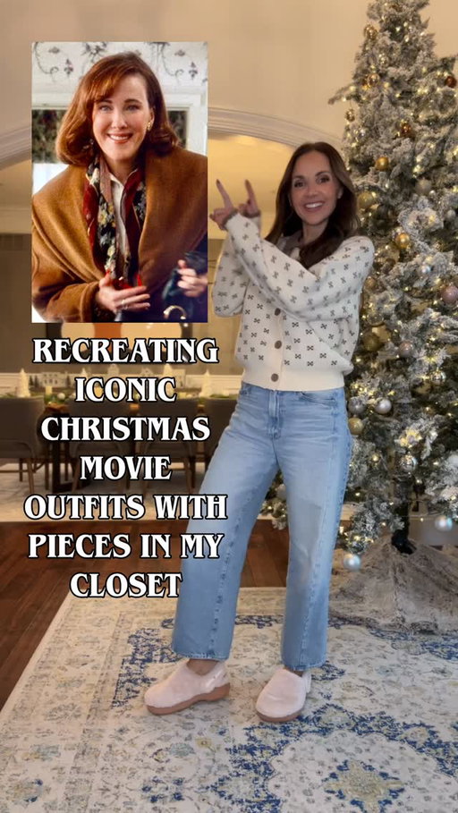 Ok this was fun 🏠👦🏼🎄💡✈️ how did I do?? Should I do more of these?? (Make sure you watch til the end 😆)

If you’d like links to my outfit, comment LINK below and I’ll send you a DM with the links! You must be following me on Instagram to receive links correctly. Or you can shop them on my @shop.ltk profile - the link is in my bio, and I’m “Merricksart” over there too.