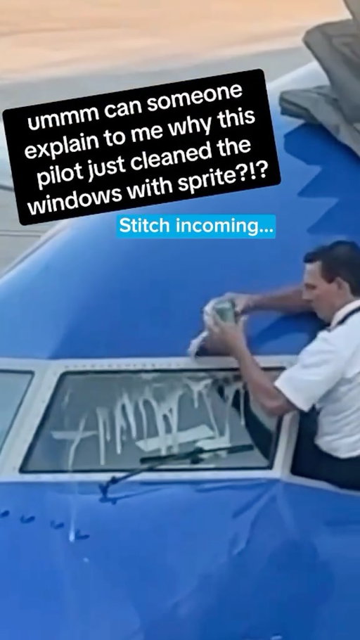 Morris and Estee show you what pilots really use to clean their windows 🛫🧽🫧

#KLM #RoyalDutchAirlines #cleaning #aviation