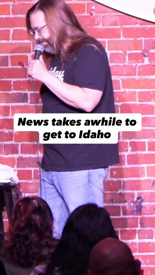 I guess #idaho is still mad about seatbelt laws? Sorry my head is cut off in the video ha #comedy #crowdwork #standupcomedy #spokane #funny #reels
