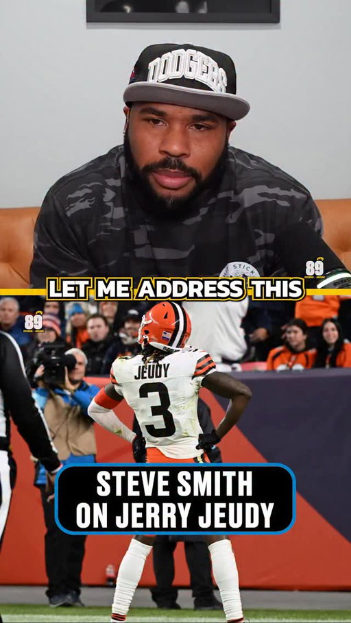 JERRY JEUDY’s Sideline Fire: Steve Smith Sr. Tells Everyone to SLOW DOWN 🛑

The viral sideline argument between Jerry Jeudy and rookie QB Shedeur Sanders is the talk of the league. Criticism of the veteran WR has been relentless.

Given the history between Agent 89 and Jerry Jeudy, everyone expected Steve Smith Sr. to go OFF on the situation.

But Smitty has a surprising take, calling for everyone to slow down the outrage. He gives a veteran’s perspective on why these blowups happen and what the real issue is between a QB and WR.

You have to hear Steve’s full breakdown on why the immediate criticism is misplaced this time around.

Tap the link in bio to watch the full Jerry Jeudy/Shedeur Sanders analysis! 📲

#NFL #Browns #DawgPound #JerryJeudy #ShedeurSanders #ClevelandBrowns #NFLFilm #89Show #NFLControversy #Quarterback #WideReceiver #NFLFootball