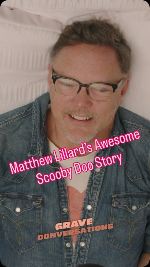 You know him from Scream and Five Nights at Freddys, but on Grave Conversations, @matthewlillard gave @dastmalchian and his family a moment he will not forget. 🥹