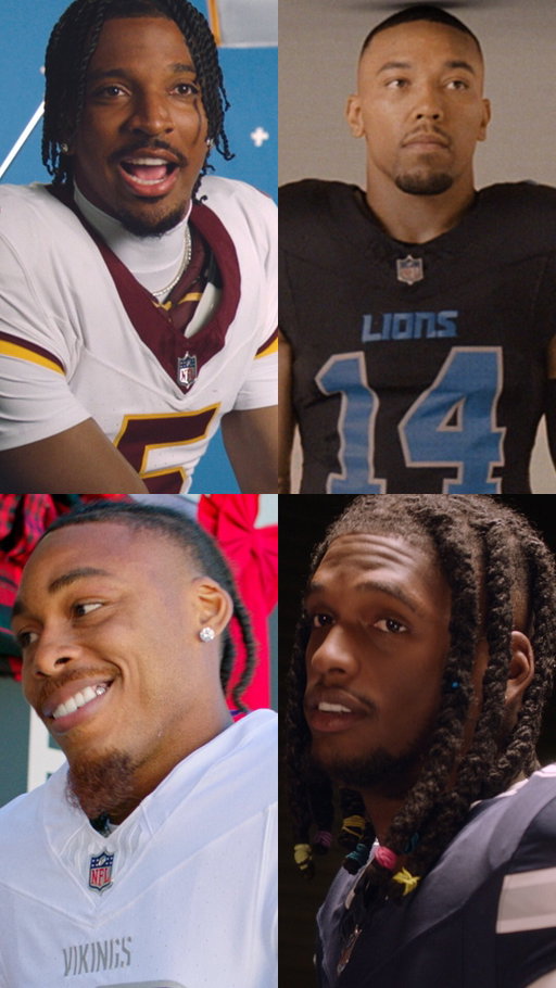 Jayden Daniels, Justin Jefferson, Amon-Ra St. Brown, and CeeDee Lamb are ready for NFL Christmas Gameday. ARE YOU?

🏈 Cowboys vs. Commanders @ 1 PM ET
🏈 Lions vs. Vikings @ 4:30 PM ET

LIVE on Netflix December 25