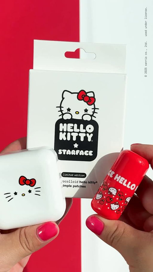 DROPS TMRW 🎀 surprise bff !! @hellokitty is coming back w some of her cutest friends for a rly rly quick visit so stay tuned 🍎✨ which cuties r u hoping 2 see ?!