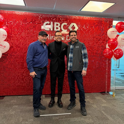Proud to be part of another #CIBCMiracleDay! 
Today is all about the kids. Seeing their ambitions come alive is what this day is truly about! Huge thanks to the @CIBC Capital Markets and Wood Gundy teams for donating their fees and commissions to support children’s charities across Canada. 
Click the link in my bio to learn more about how you can support #CIBCMiracleDay ✨