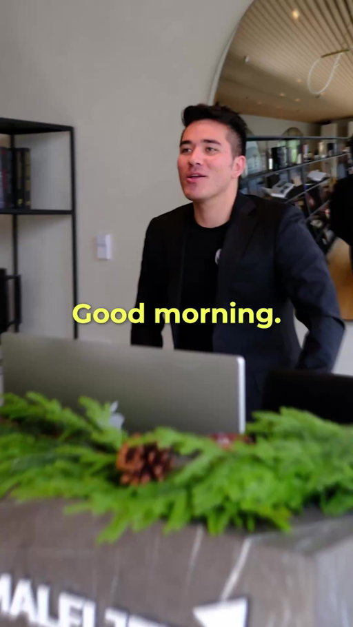 Kolin demotes Josh to receptionist. #FlyAmalfi #PrivateJet #Travel #AmalfiJetsApp