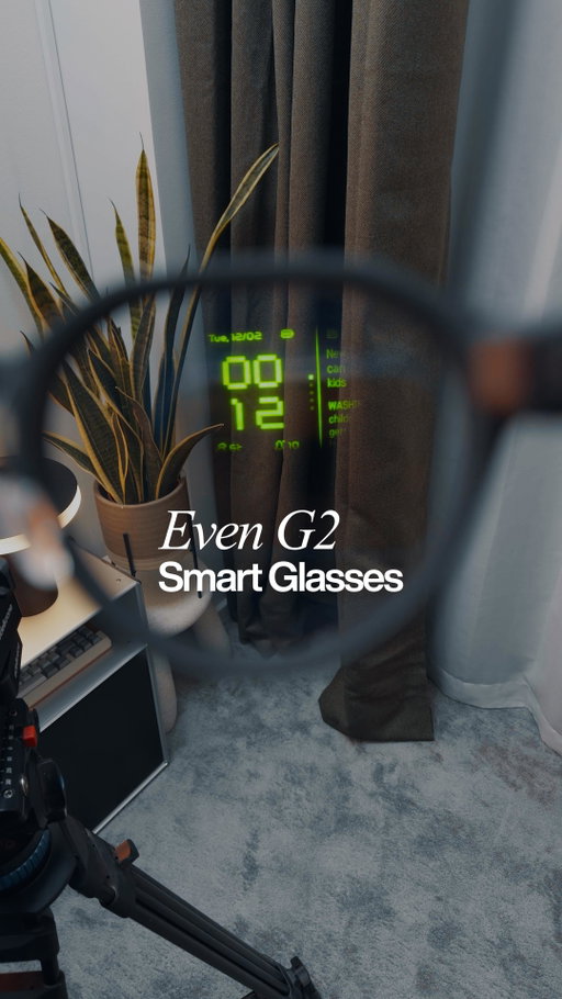 These Even G2 smart glasses had me in full Tony Stark mode today 😂
Looks normal, then the display pops up and boom! future mode unlocked. 
@evenrealities might be onto something here. Would you wear them? 
#EvenRealities #EvenG2 #EvenR1 #MyEvenG2 #everydaydisplay #smartglasses #aiglasses #displaysmartglasses