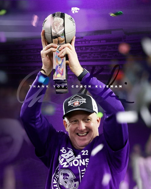 Thank You, Coach Klieman ⚒️