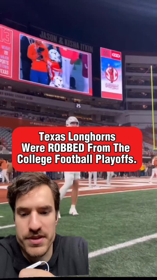 Does Texas deserve a spot in the College Football Playoff? 🏈🤔