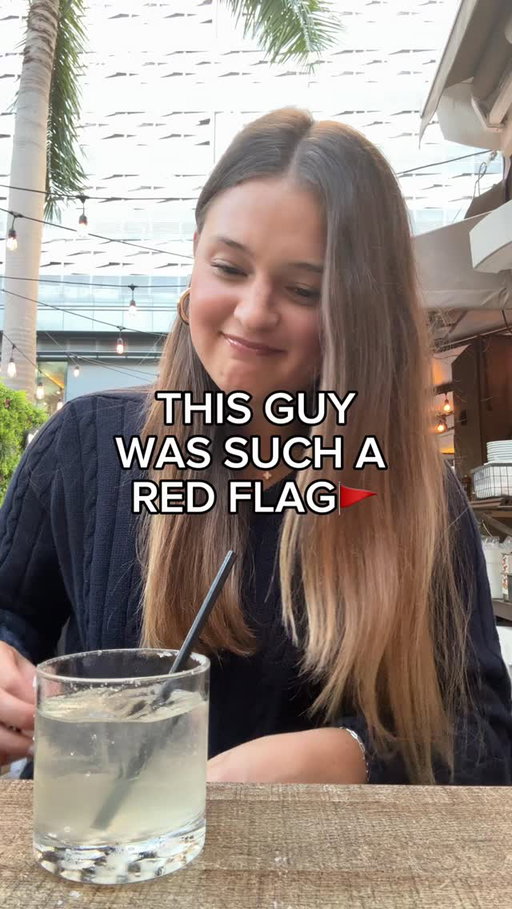 This guy was such a red flag.