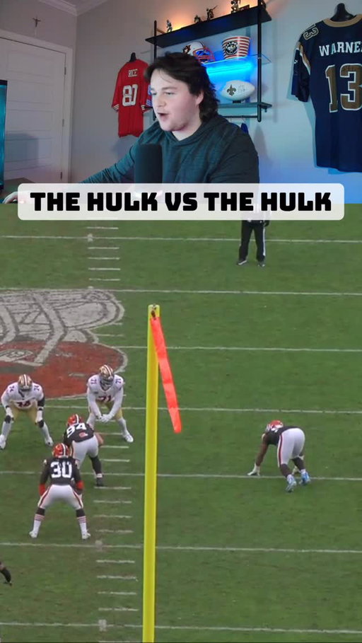 Watching these two guys just reminds me how unathletic I am #football #nfl #fyp #viral #share #footballanalysis #🐐 #fantasyfootball #49ers #browns