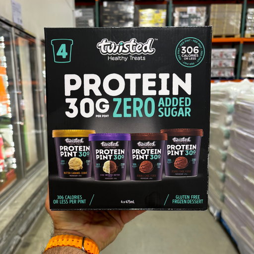 Twisted Healthy Treats is rewriting dessert rules. Which flavour are you grabbing first?

Item: Twisted Protein Healthy Treats Protein Pints Variety 4x475ml, item 237423
Price: $23.99
Disclaimer: Warehouse availability may vary. While stock lasts. Services, products and pricing featured on this page are accurate when posted and subject to change in the future.