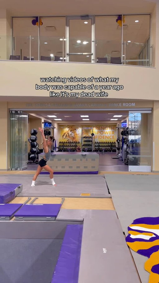 Like how tf did I do that #gymnastics #lsu #gymnast #sports #tumbling #college #tumbling