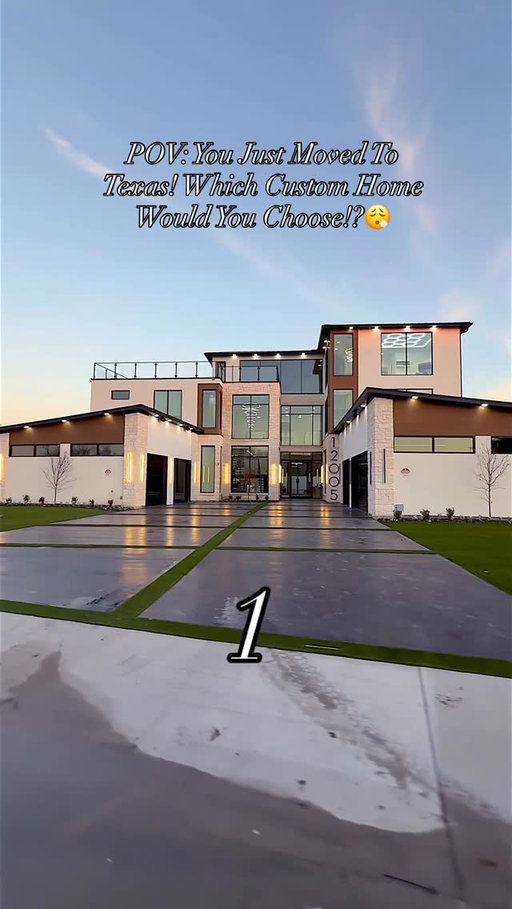 POV: You Just Moved To Texas!😮‍💨

Follow @americas_realtor for Custom Homes!🇺🇸

NEW MOVE IN READY HOMES AND LOTS AVAILABLE TO BUILD FROM SCRATCH 🏡

These modern luxury custom homes are just the beginning of what the Texas and DFW real estate market have to offer! To stay up to date with the latest developments of the luxury TX real estate, check out my account🦾

Home 1- @pricorpusa 🏡
Home 2- @monaco_pinnacle 🏡
Home 3- @grandhomestx 🏡
Home 4- Private Custom 🏡

•Exceptional Rated School Districts 📚
•Near Dallas Cowboys Headquarters🏈
•Near PGA World Headquarters ⛳️ 
•Near MLS FC Dallas ⚽️
•Near DFW Airport and Dallas Love Field ✈️
•Near The Galleria Dallas 🌉
•Easy access to shopping and Stonebriar🌇
•Quality Craftsmanship 🔨

$ Contact me for pricing!  
🔎Looking to Buy or Build Your Custom Home in Texas? MSG me “CUSTOM HOME” to get started! 🥂

Looking to Sell your home? MSG me “SELL HOME”

DM me “VIP” to unlock OFF- MARKET homes before they hit Zillow and join my VIP list! I ONLY show these to my signed buyers. When you join my exclusive buyer’s list you’ll get-
•First Look at My Off Market Properties
•My custom new-construction incentive cheat sheet (saved my last 3 buyers $75k, 90k and $125k off asking- only because they were my official clients and could negotiate hard! 
•White-Glove Service 

Alex Maloney
COMPASS RE TEXAS, LLC

Accuracy of all information contained here-in deemed reliable but not guaranteed and should be independently verified.

#dallas #luxuryhomes