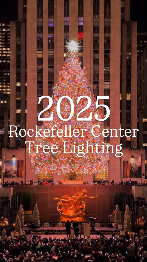 The @rockefellercenter tree is officially lit for the 2025 Christmas holiday season! 

This year’s tree is an 11-ton Norway Spruce that comes from the Russ family in East Greenbush, New York. At nearly 75 years old and 75 feet tall, it  has been chosen for the 93rd annual tree lighting and is decorated with 50,000 LED bulbs, and a 900-pound @swarovski star designed by architect Daniel Libeskind featuring 3,000,000 crystals made with shatterproof glass covering 70 spikes. The tree will eventually be donated and used as lumber to build homes by @habitatforhumanity when it gets removed in January. 

Entertainment icon @reba hosted ‘Christmas in Rockefeller Center’ with a special appearance by @nbc ‘s ‘TODAY’ anchors @savannahguthrie , @craigmelvinnbc and @alroker from 8pm – 10pm. @mariolopez , @natalienews and @davidushery4ny hosted the regional hour of the special from 7pm – 8pm.

Performances included the following artists: 

- @marcanthony 
- @hallebailey 
- @michaelbuble 
- @kchenoweth 
- @laufey 
- @newedition 
- @bradpaisley 
- @carlypearce 
- @gwenstefani 
- @radiocitymusichall @therockettes 

#rockefellercenter #rockefellerchristmastree #christmas2025