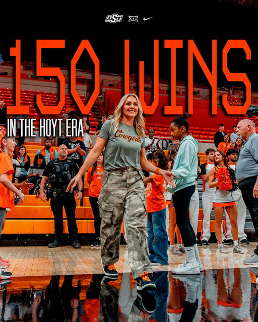 Career win #1⃣5⃣0⃣ for the Captain of the Cowgirls!

#GoPokes | @coachjacie