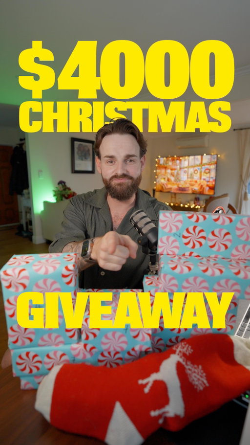 PART 3 OF🎄 THE FREE WORLDWIDE CONTENT CREATING CHRISTMAS GIVEAWAY 🎄

This Christmas I want to give back by giving someone the chance to win over $4000USD worth of camera gear to help someone with their content journey 📸 💰 

Over the next 7 days, I’ll be adding one new item each day to this giveaway 🙌✨

To enter:
✅ Like this video
✅ Send this video to a friend
✅ Comment the word ‘Giveaway’

🥇 The winner will be chosen by randomly selecting one of the 7 giveaway videos, then randomly selecting a comment from that video 🎲 So the more comments across the 7 videos, the higher the chance of winning 💬 

T&Cs:

* Giveaway runs from the 2nd Dec 2025 to 10th Dec 2025
* Must be 18+ to enter
* One winner will receive all items added across the 7 days
* Winner will be announced on the 11th of December via my stories & contacted by DM
* If the winner does not respond within 24 hours, a new winner will be chosen
* This giveaway is not sponsored, endorsed, or administered by Instagram or any other company. 
* This giveaway is not transferable to cash or any other form of payment 
* Shipping Costs will be covered by Layton Video
* Any taxes or duties will be covered by the winner 

Good luck! 🍀✨

So far in our giveaway is the Sony ZVE10 MKii 📸 & the DJI Osmo Action 6 & the Moft Snap Studio