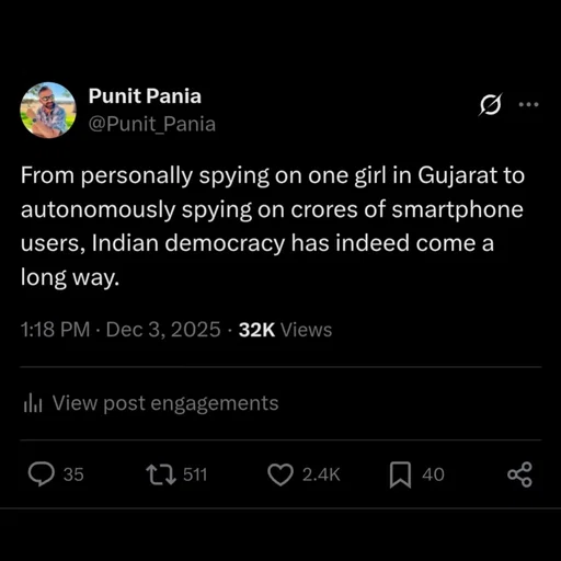 How fitting that Mota Bhai is a direct translation of Big Brother.