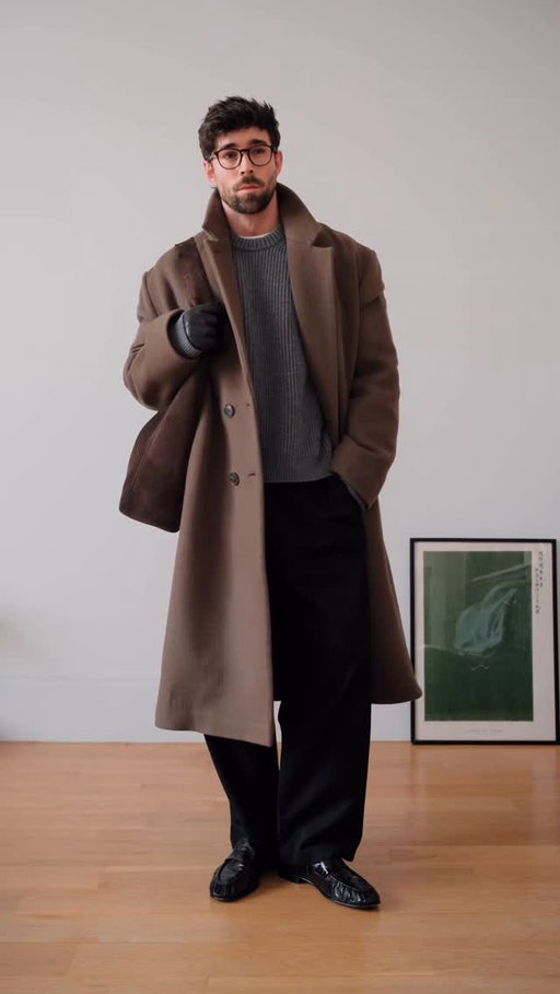 Styling an overcoat 🍂

What’s special about this outfit is that 90% of it is from my own brand @danielsimmons.co - When starting the brand I dreamed of moments like this where I could wear a full outfit from my own line 🤎

The overcoat is one of the items I’m most proud of as we really took our time with this (over 2 years), and now that the temperature has dropped, I can’t stop wearing it.

Maybe one day the loafers will be from my collection too but for now they’re these stunning pair from @therow and the long sleeve waffle is from @uniqlousa but everything else is @danielsimmons.co 🥲
