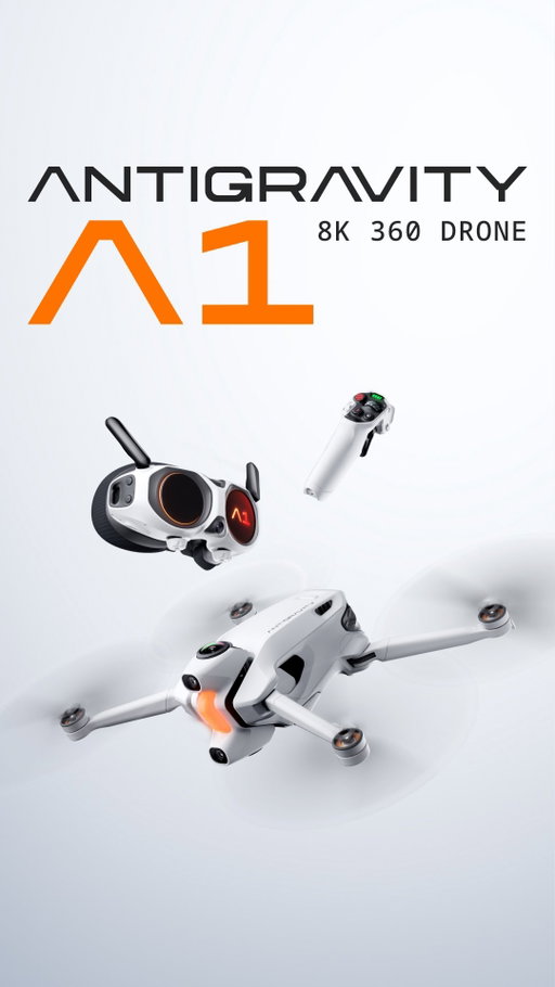 Antigravity A1 has landed

Featuring an 8K 360 camera, Antigravity A1 comes ready to make every flight a moment to remember.

✅ 360 Immersive Flight
✅ Fly first, frame later with 8K 360 degree capture
✅ Just 249g for maximum compatibility
✅ Dual 1-inch micro-OLED Vision Goggles displays for a truly immersive experience
✅ Two types of motion control, fly on instinct with FreeMotion Mode or FPV Mode
✅ 24/39 Mins battery options 
✅ Auto Editing

Discover more via link in @antigravity_global bio ⬆️

#AntigravityA1 #Antigravity #360Drone
