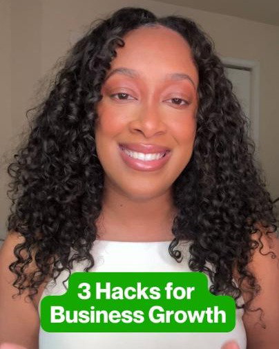 Want to grow your biz without burning out? Here are a few hacks that actually make it easier. 👀