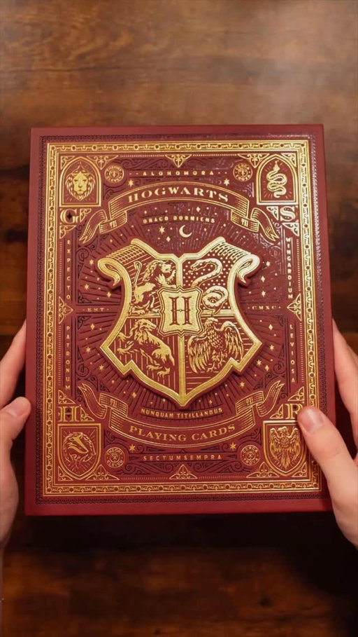 What do you think of this Harry Potter Box Set? 
•
Box Set by: @theory11 
•
#cards #unboxing #harrypotter #asmr #danielhuckins