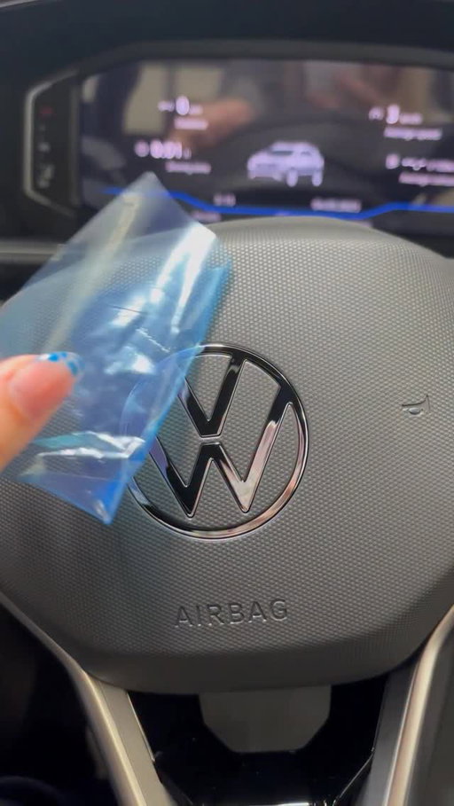 That feeling when you unwrap a new car…💫 @charlotte.attard 

#Volkswagen #TCross