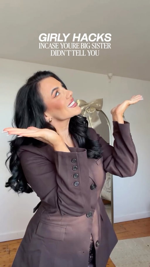 Your big sis is here and I’m spilling all my hacks 🪄✨🙌🏻 For links to everything in this video clothes/products ect comment HACK ✨ and I’ll send straight to you! What’s your fave hack and I’ll put it to the test??? #hacks #beautyhack #hair #beauty #meaganwells #midsize