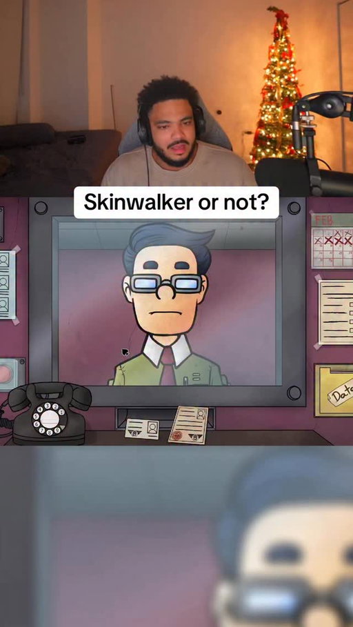 Skinwalker or not? #indiegames #horrorgame #scarygame #gaming #fnaf