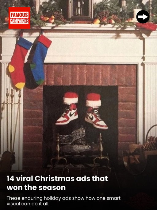 14 viral Christmas ads that won the season

These enduring holiday hits show how one creative visual can do it all.