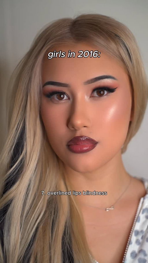 2016 glam hits different… 🫣 Are you team 2025 or team 2016? ✨ #makeup #2016makeup #blushhack #blushblindness #makeuptrend