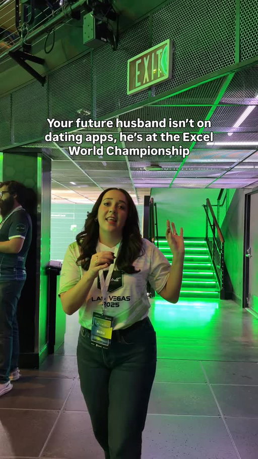 Follow for data & tech 💻 The Excel World Championship is lit this year🔥 

@excel @microsoft365 @excel_esports
