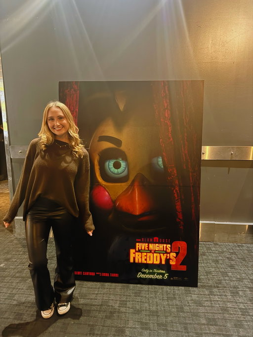 fnaf2 with @universalpicturescanada !! 🧸🍕
 
my heart is so full. thank you to universal pictures canada for inviting me to an adanced screening of five nights at freddy’s 2! i didn’t think this could be better than the first, but oh my goodness, it was genuinely perfect. 

as a longtime fan of the games, i feel so grateful to have been invited to see the film early. that being said, if you are a fan of the games like myself, this sequel will not disappoint. higher stakes, bigger scares, and more animatronics. think you can survive the night?
 
oh, and thanks again for this super cute tee❤️🍕
 
be sure to see five nights at freddy’s 2 in theatres december 5!
 
#hosted #fnaf2movie #universalpicturescanada #universalcanada #blumhouse #fivenightsatfreddys #fivenightsatfreddys2 #advancedscreening #toronto #torontocreators #moviescreening