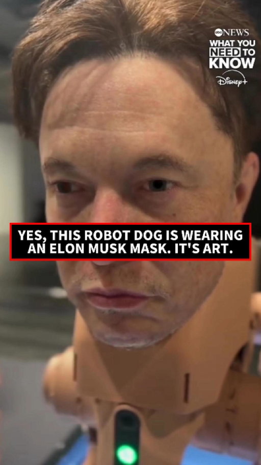 You may be asking yourself, ‘Is that a robot dog with an Elon Musk mask ‘pooping’ out photos and NFTs?’

Yes, that’s exactly what it is. 

Digital artist Beeple (@beeple_crap) launched an Art Basel installation called “Regular Animals” that blends robotics, AI, and digital commentary.

The robots dogs you see above are equipped with cameras, and each one wears a different mask of a well-known personality like Elon Musk, Mark Zuckerberg, or Andy Warhol. In a satirical gesture, the robots take pictures of their surroundings and dispense printed art pieces.

According to a report in The Art Newspaper, some printed photos explain that the artwork “has been tested and verified as 100% pure GMO-free, organic dogs—t”, and some include QR codes to purchase NFTs of the piece.

#ArtBasel #DigitalArt #TechNews

🎥: ABCNews/IG

Like what you'r’ reading? Don’t miss out on our latest stories. Add PCMag as a preferred source on Google. 🏅