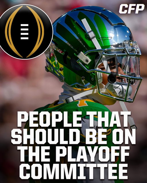 I have crafted the perfect playoff committee