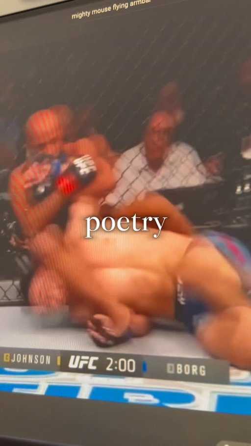 This is probably for an incredibly niche audience (that audience is me). I almost can’t watch this fight because it’s so brutal, but that’s also why I can’t look away. #mma #ufc #jiujitsu #storytelling