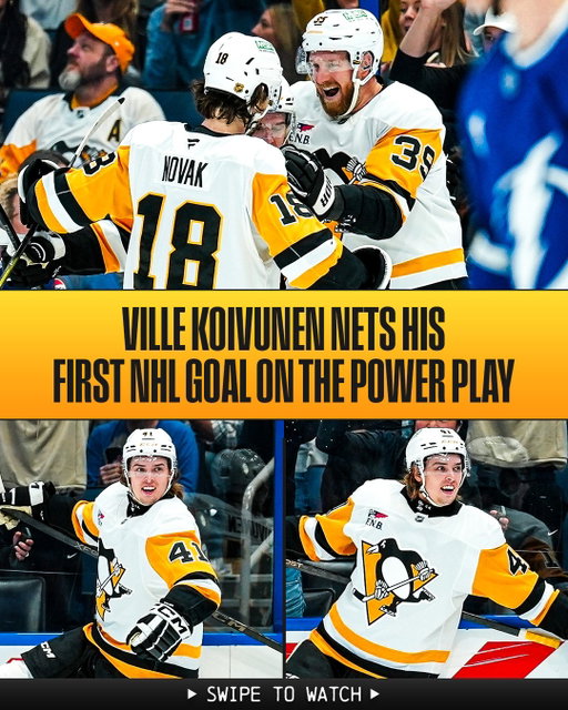 "THERE IT IS, VILLE!" 🐧