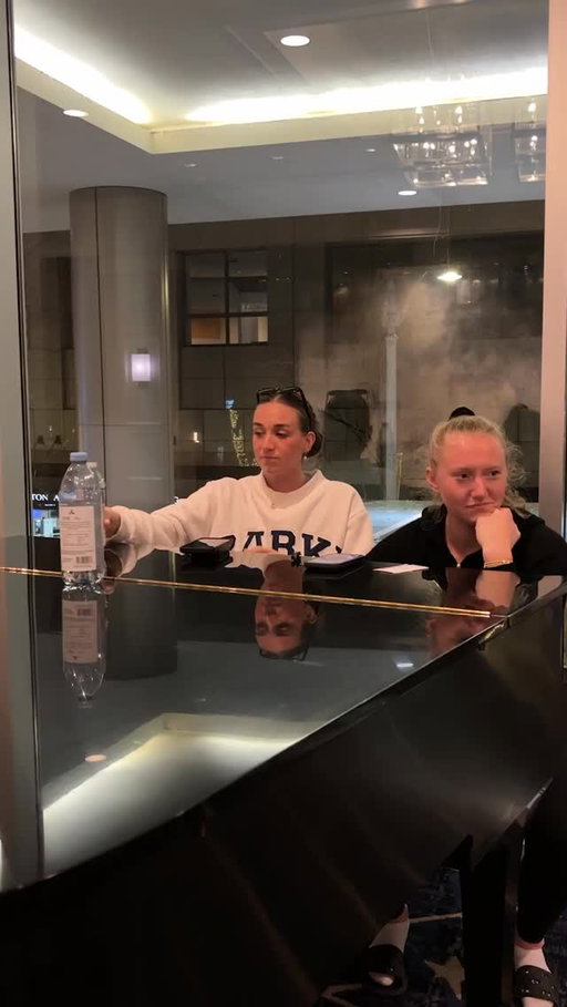 Taylor and Grace are just calling to say goodnight 😴

You want to watch the whole thing, trust.