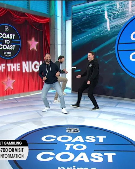 Spittin' Chiclets on Coast to Coast, out of context.