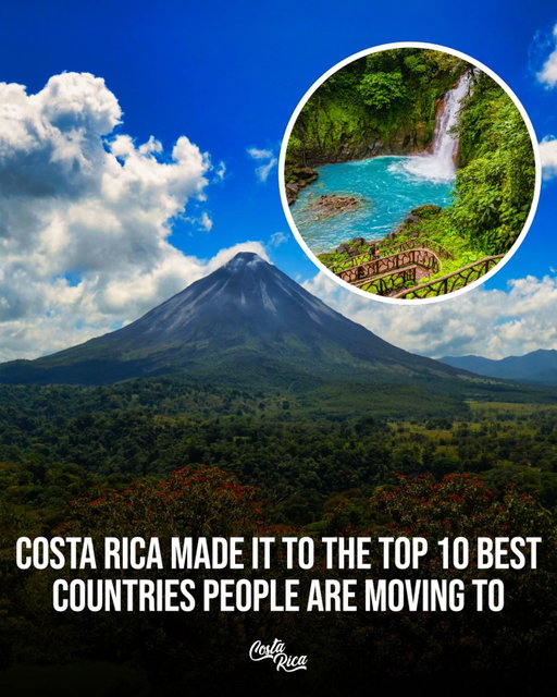 Why are so many people packing their bags and choosing Costa Rica?🇨🇷
 💡Costa Rica has officially been ranked among the top 10 countries people are relocating to, according to recent international expat and global mobility surveys.  Its appeal comes from a blend of factors: 🌿 High quality of life 🌞 Warm tropical climate 🌎 Strong environmental policies 😊 Reputation for kindness and safety 🩺 Excellent healthcare 🌴 And a relaxed lifestyle built around the phrase “Pura Vida”
Many relocators also cite Costa Rica’s political stability and digital-nomad friendly environment as major advantages — making it one of the world’s most desirable places to start a new chapter.
 Would you ever move to a country like Costa Rica 🌿👇 
📍Costa Rica