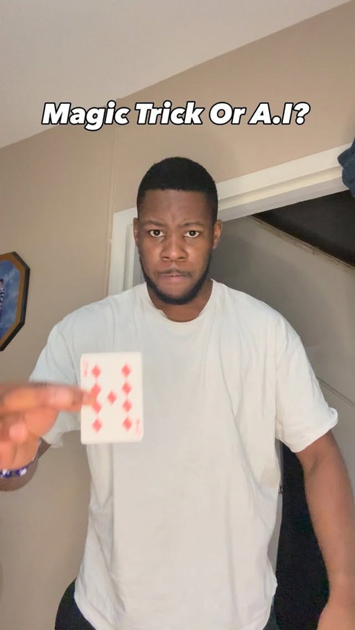 We back with cards… 

#magictrick #magic #ai #cards