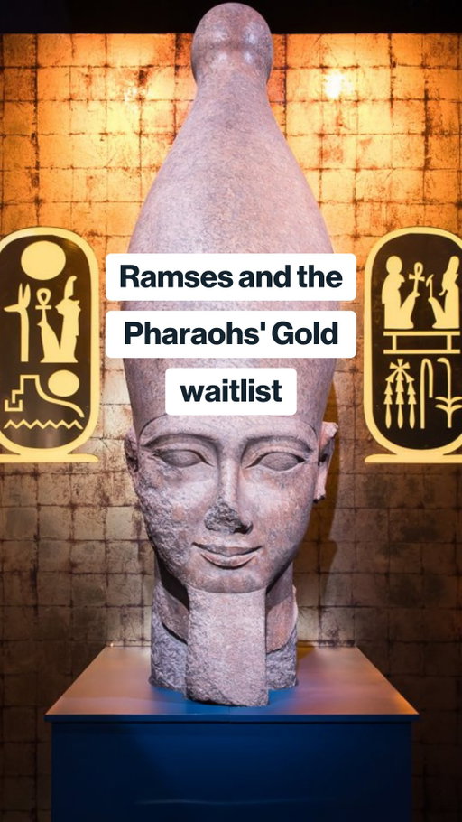 A new Ancient Egyptian Exhibition is coming to London in partnership with Egypt’s Supreme Council of Antiques and the Egyptian Museum! Ramses and The Pharaohs’ Gold exhibition will showcase priceless treasures of immense historical and cultural value. 🏺

Featuring 180 artefacts, including sarcophagi, animal mummies and colossal statues.

Join the waitlist to get an exclusive 20% off for 24 hours only(LINK IN BIO]