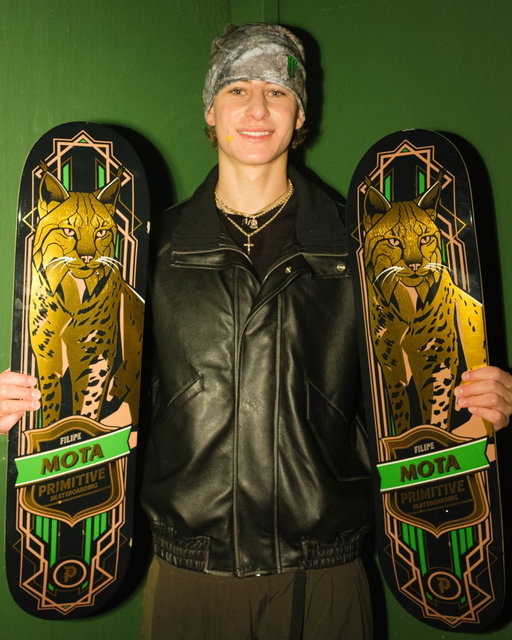 There is no words that can describe how I’m feeling right now,I believe that every skater’s dream is to turn pro one day and that’s another dream come true for me , Thank you GOD for being so good to me and blessing me in so many ways.  It was a really special night for me,my family and friends ❤️ Thank you everyone for the support and thank you so much @primitiveskate for making this happen ‼️🙌🏻❤️I’m honored to be part of this team, MOTA-VATION coming out real soon!