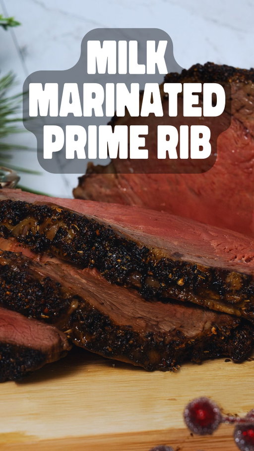 How many people have made the Milk Marinated Prime Rib? Let me know in the comments! 👀
