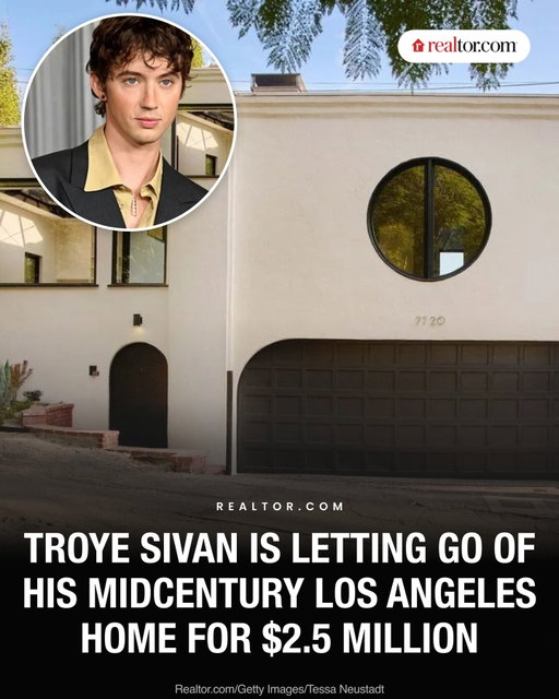 Australian singer Troye Sivan is selling his midcentury Hollywood Hills home for $2.545 million. He bought the property in 2017 for $2.15 million and briefly listed it for rent at $17,950 a month in late 2022 before taking it off the market in March 2023.

Full story at link in bio.