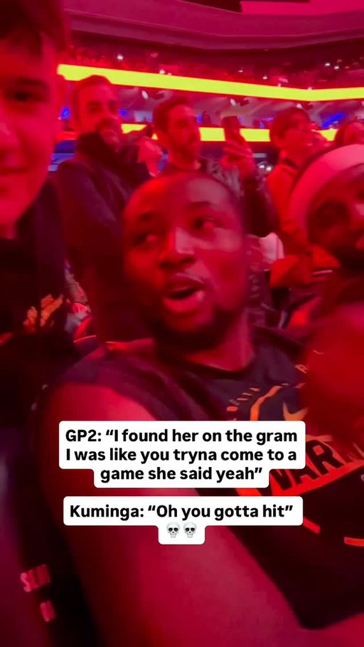 Some fan recorded this conversation between Jonathan Kuminga and Gary Payton 😭😭