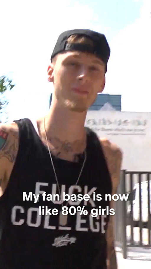 MGK doesn’t know why girls like him.

Tap the link in bio to watch more from his 2012 interview with VICE