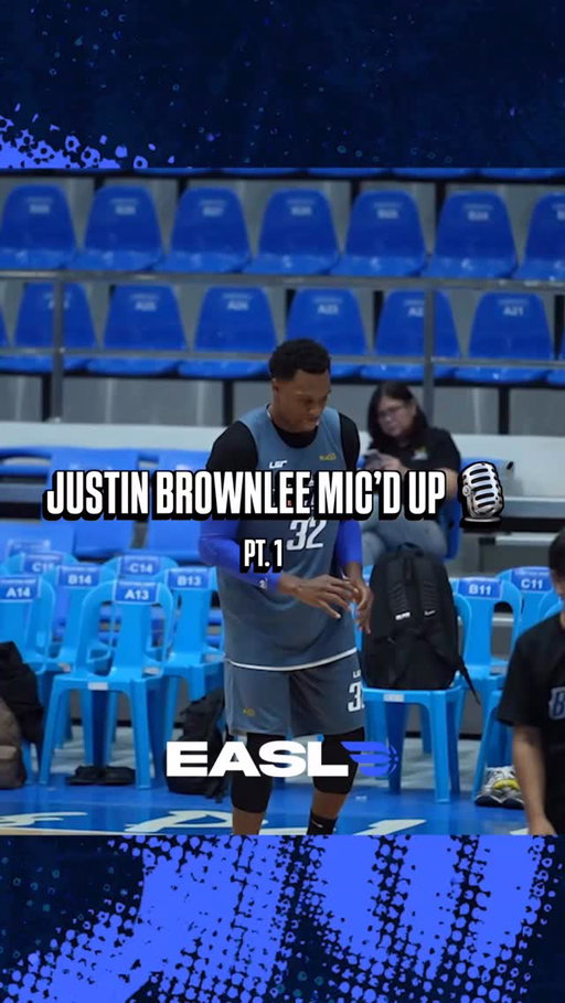 JUSTIN NOYPI MIC’D UP 🎙️

We got @magic_brown32 wired up ahead of his first EVER game as a member of the @meralcoboltsofficial ⚡️ Catch him make his Bolts debut TONIGHT at 6PM PHT!

Full video on our YouTube channel 📺

#EASL #YourGame